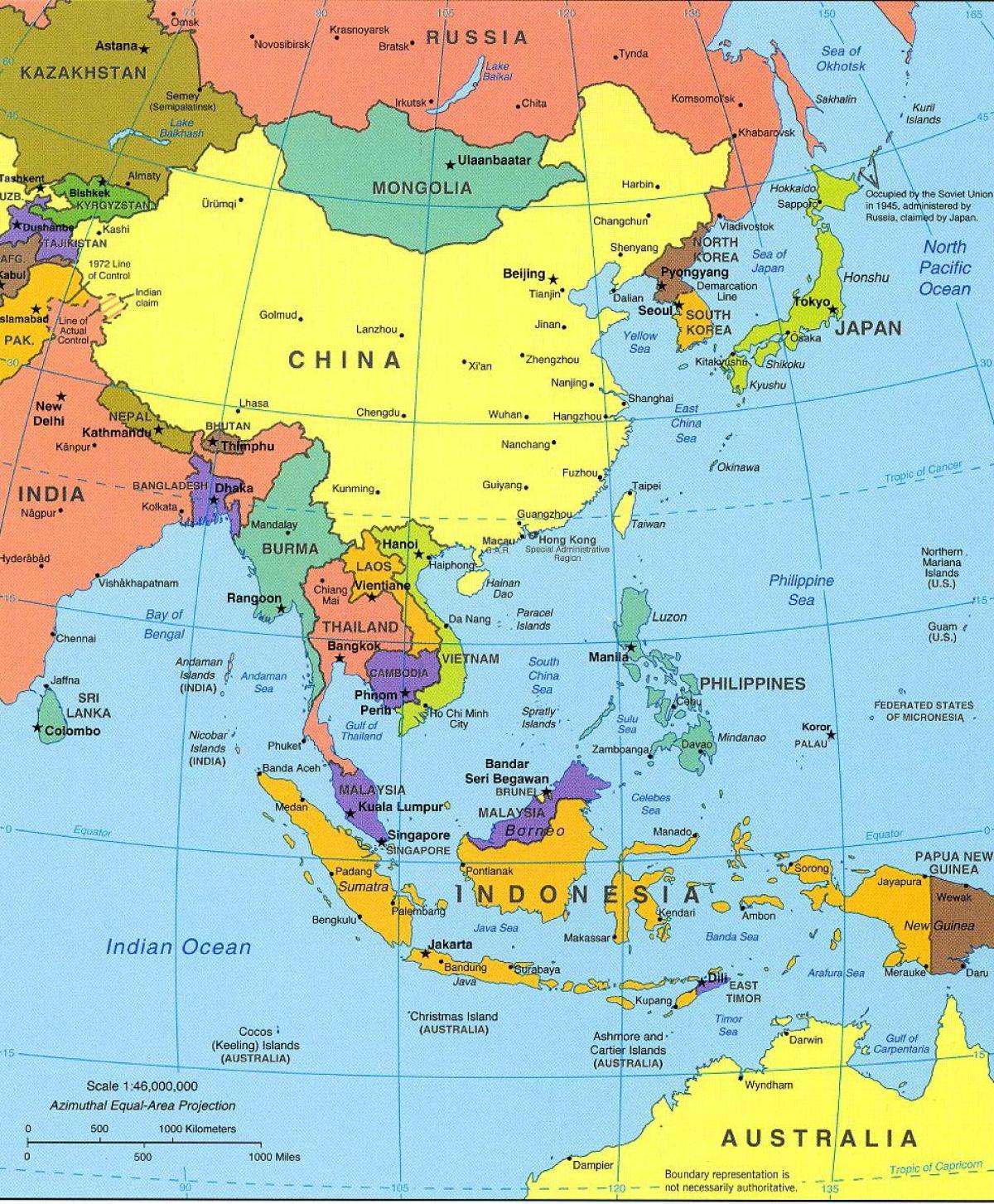 Местоположение Тайпе върху картата на света
