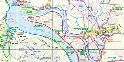 Карта на пътя Тайпе под наем 