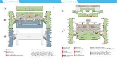 Летище taoyuan Тайпе картата