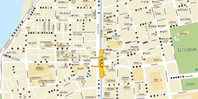 Метрото ximending картата
